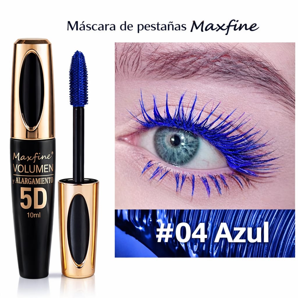 Máscara de Pestañas 5D - Volumen y Longitud Extrema