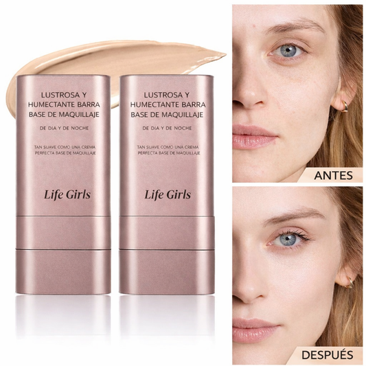 Base Correctora 2 en 1 - Hidratante y Cobertura Natural